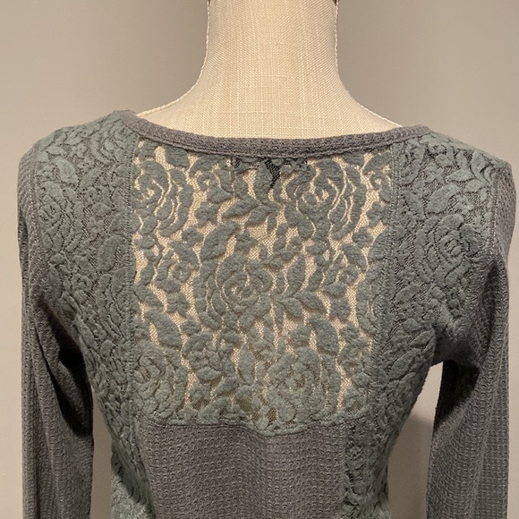 RXB Long Sleeve Waffle Weave Tunic Size: M - Picture 4 of 13